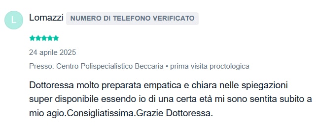 Recensione Chirurgo Deborah Tornese